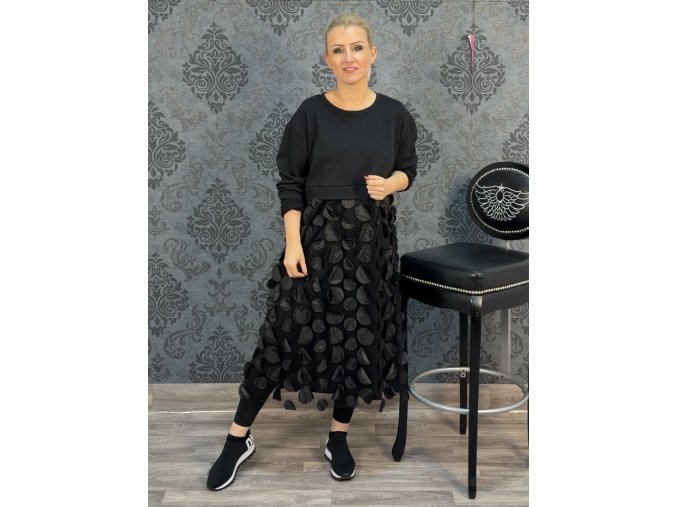 ŠATY DAGMAR černé
