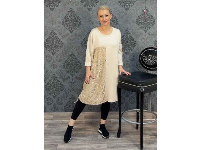 ŠATY BOŽENA béžové