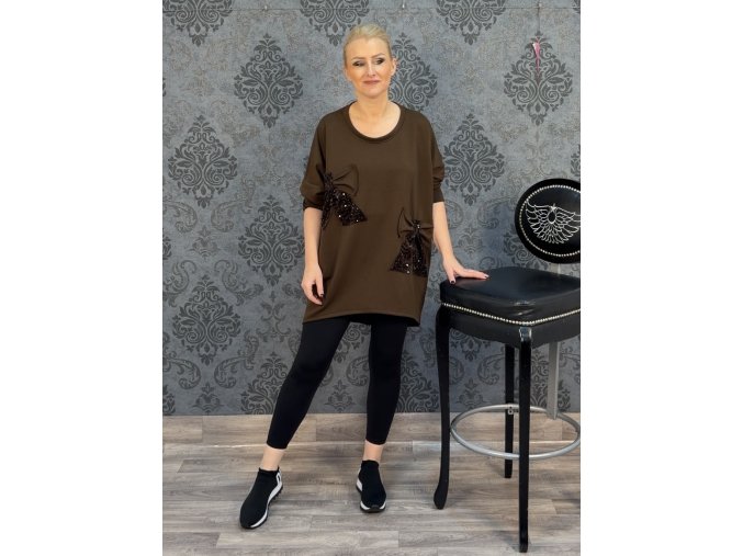 MIKINA MAŠLE čokoláda