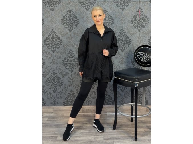 KOŠILE ALŽBĚTA černá