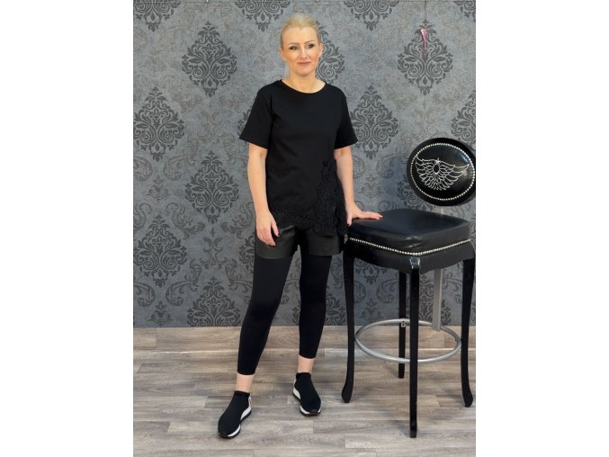 TRIČKO LAURA černé