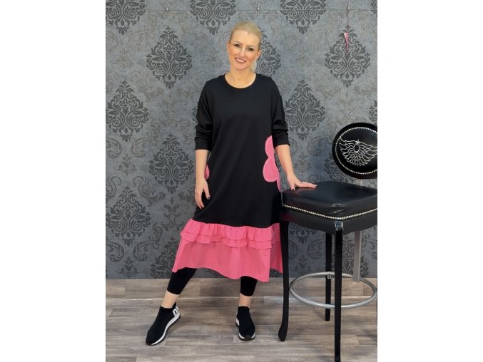 ŠATY OGLIO růžové