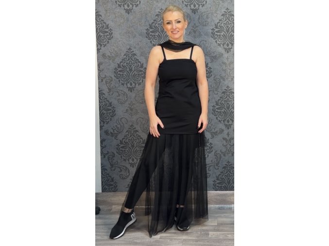 ŠATY NEŽÁRKA černé