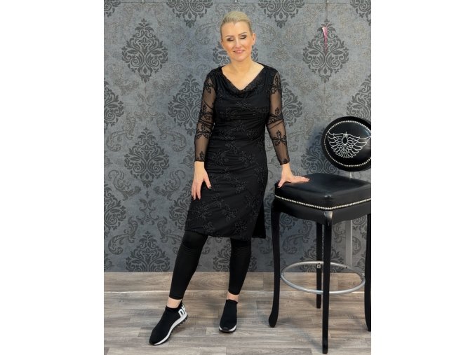 ŠATY BARBORA černé