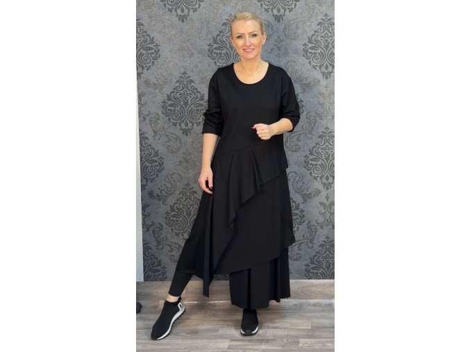 ŠATY STŘELA černé