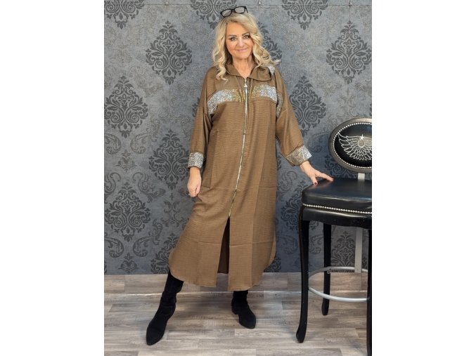 KABÁTEK ROSIČKA hnědý vel.2