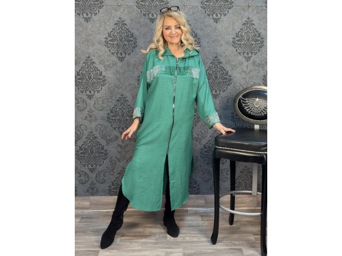 KABÁTEK ROSIČKA zelený vel.2