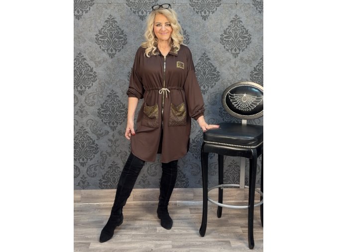 KABÁTEK KRASOCHVILKA hnědý vel.1