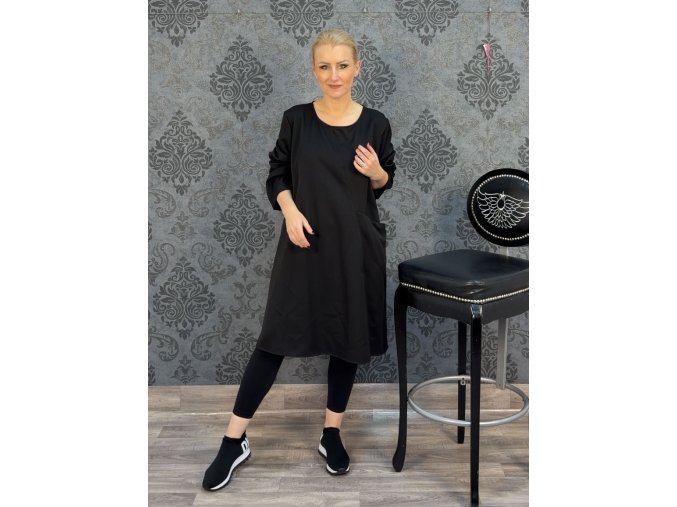 ŠATY PROSEČ černé