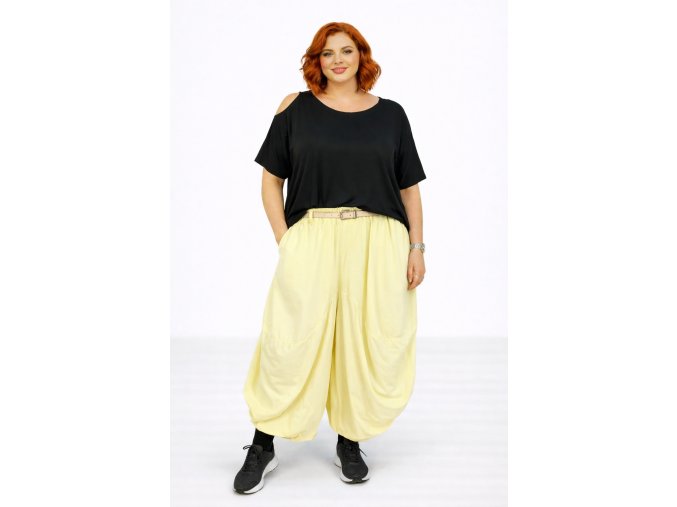 KALHOTOVÁ SUKNĚ  GIUSEPPE  žlutá