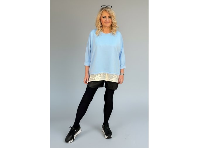 MIKINA EDITH baby modrá