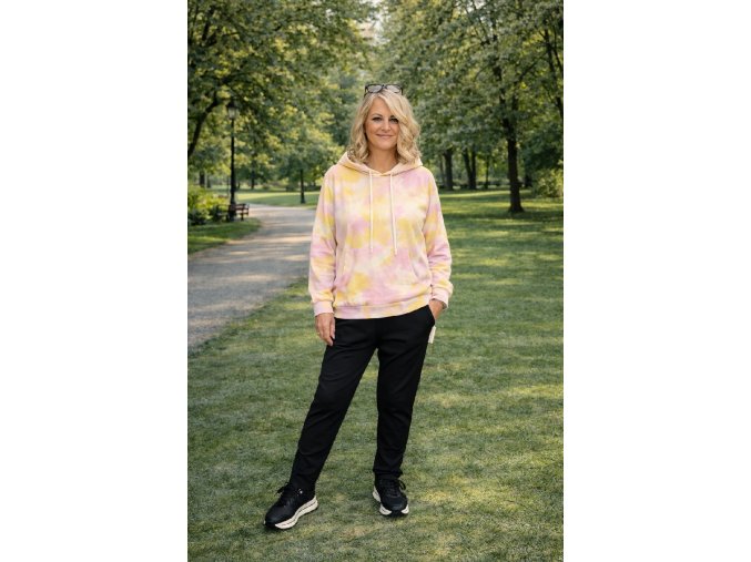 MIKINA ADELINE žluto-fialová