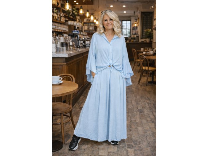 BLŮZA SAMARA modrá