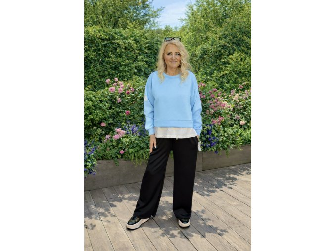 MIKINA AMBROSIA  baby modrá