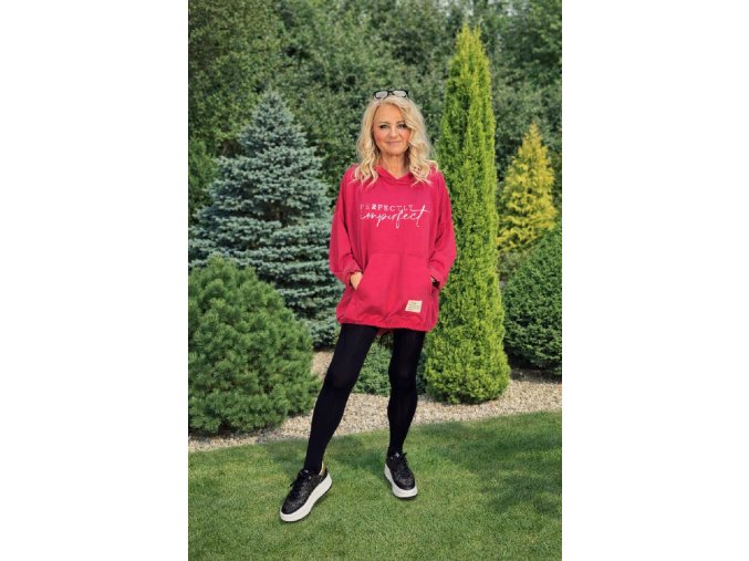 MIKINO-TUNIKA EUDORIA fuchsie