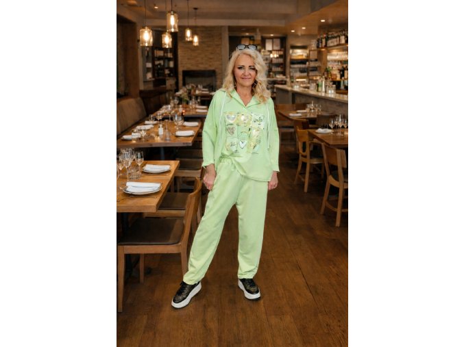 KALHOTY ČENDA hráškové