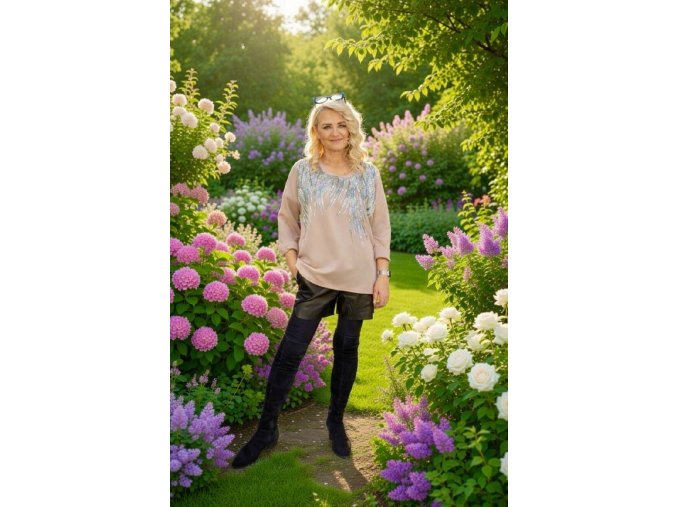 MIKINA MILUŠKA béžová