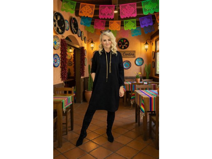 ŠATY VĚRKA černé