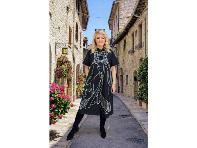 ŠATY URŠULA černé