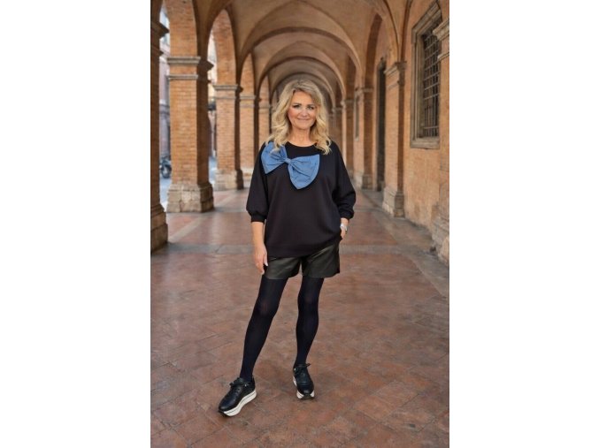 MIKINA LEONORA černá