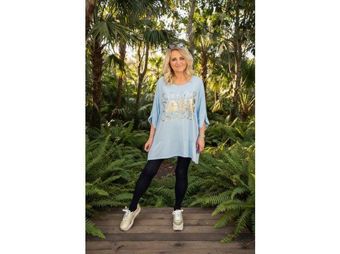 TUNIKA LENKA světle modrá