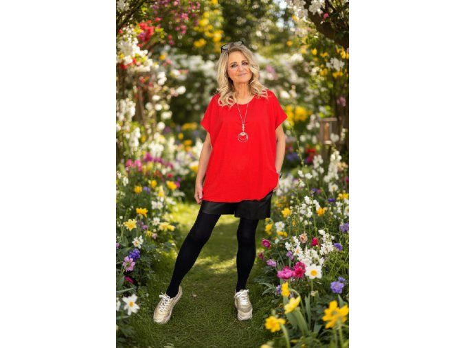 TUNIKA SISI červená