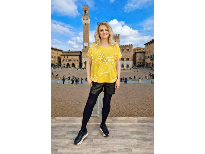 TRIČKO ISLA žluté