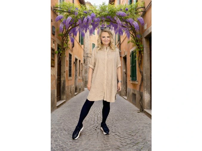 KOŠILO-ŠATY ANTONELLA béžová