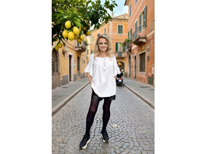 HALENKA VALENTINA bílá