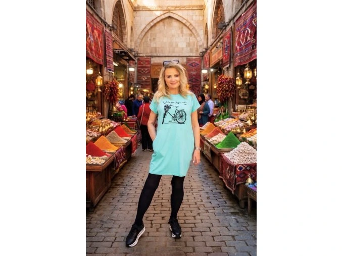 ŠATY ELIF acqua vel.1