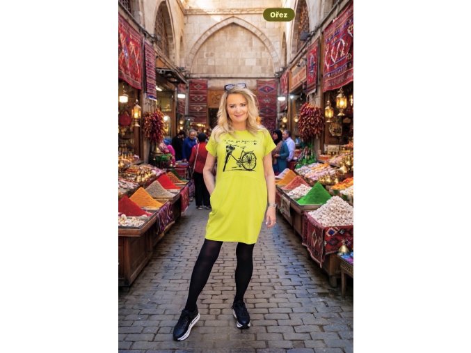 ŠATY ELIF lime vel.1