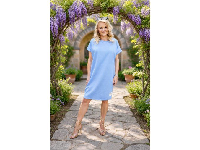 ŠATY LIVENZA sv. modré