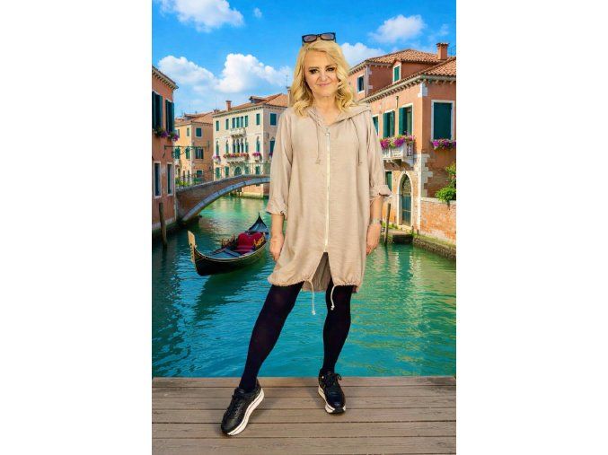 KABÁTEK BASENTO béžový