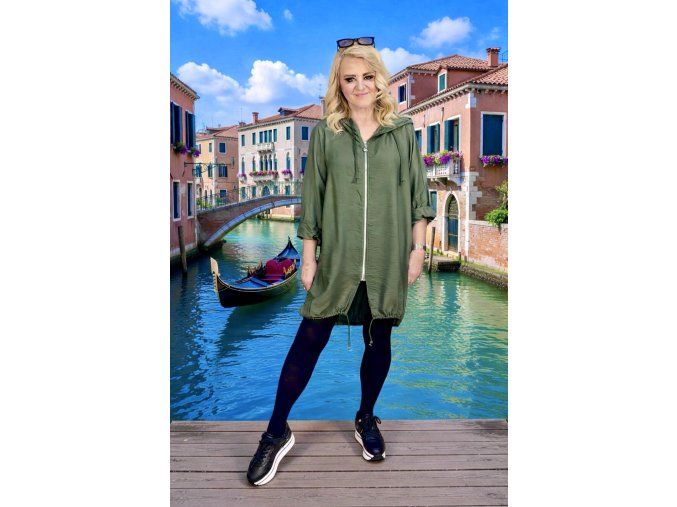 KABÁTEK BASENTO khaki