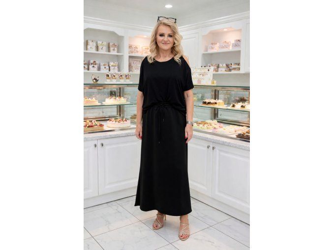 SUKNĚ ELBA černá