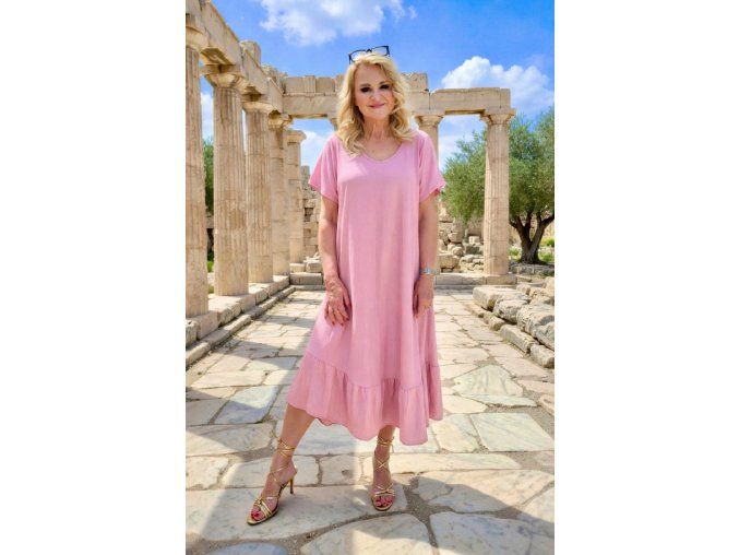 ŠATY ROYA růžové