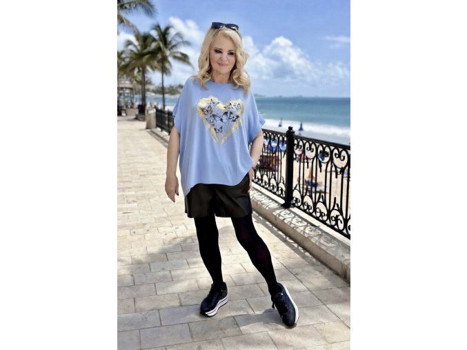 TUNIKA PETRA světle modré