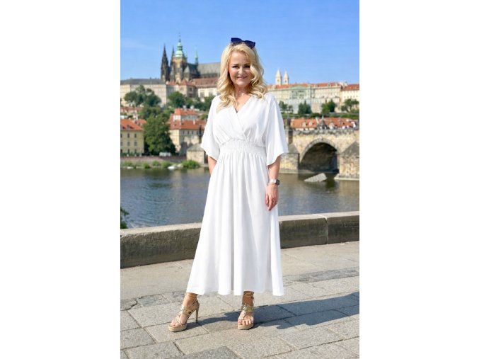ŠATY LIBUŠE bílé