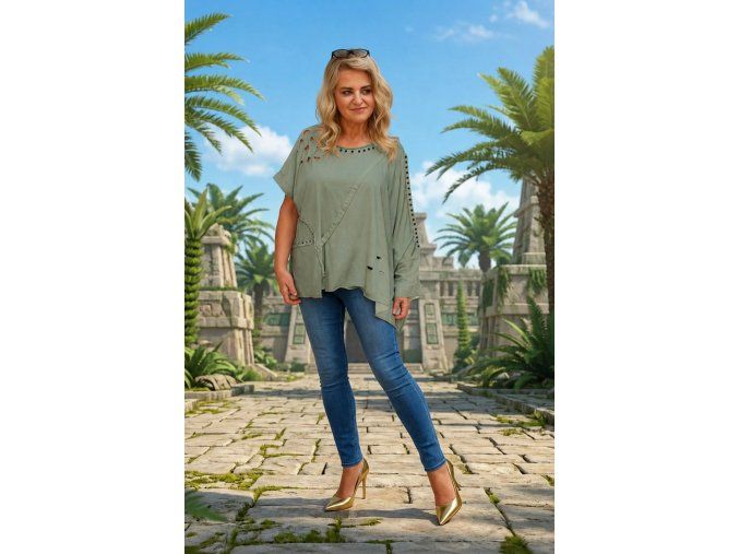 TUNIKA BAHRAJN khaki