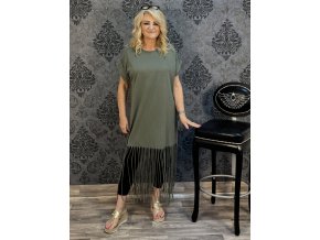ŠATY GIOVANNA khaki