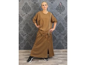 MIKINA DITA camel
