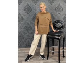 mikina FRANCOISE camel