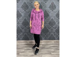 ŠATY LUCIPER lila vel.1