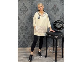 MIKINA ROSA béžová