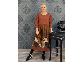 ŠATY ULA skořice