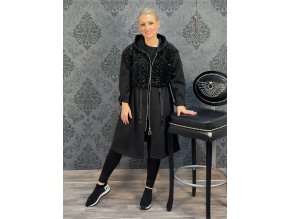 KABÁT STEFANO černý