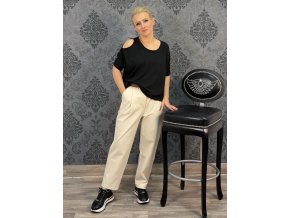 Kalhoty DAMIEN béžové