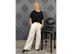 Kalhoty RICKY smetanové