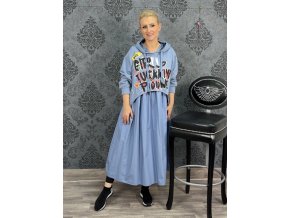ŠATY RENO modré