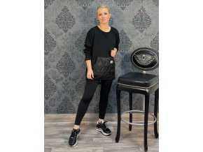 MIKINA FIORE černá